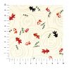 grande feuille papier japonais, YUZEN WASHI, beige, Goldfish