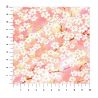 large sheet of Japanese paper, YUZEN WASHI, pink, Sakura flowers