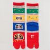 Chaussettes japonaises tabi, DARUMA, 23-25 cm