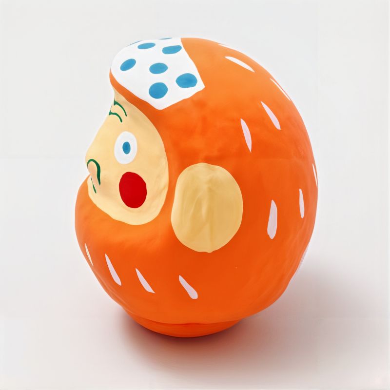 Japanische Puppe, DARUMA in heißen Quellen, Onsen