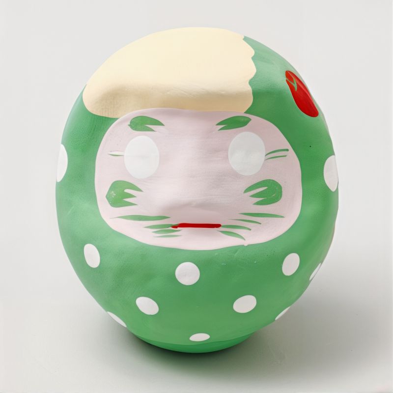 Japanische Puppe, DARUMA, Soda Matcha, KAFFEE