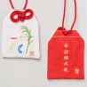 Amuleto japonés Omamori - signo chino del Conejo