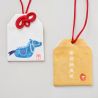 Amulette japonaise Omamori - signe zodiaque chinois du Cheval