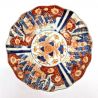 piatto rotondo vintage giapponese, imari del XIX secolo