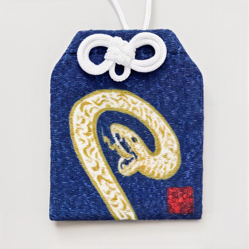 Japanisches Amulett Omamori Ki-Yan – Chinesisches Sternzeichen der Schlange