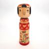 Japanese wooden doll, KOKESHI VINTAGE, 26.5cm