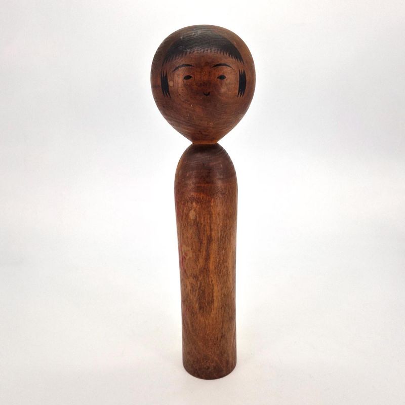 Poupée en bois japonaise, KOKESHI VINTAGE, 30cm