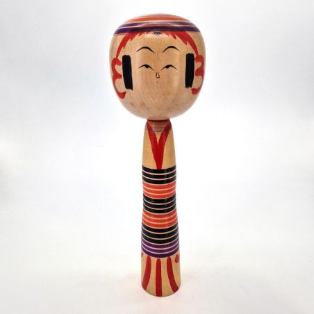 Japanese wooden doll, KOKESHI VINTAGE, 30cm