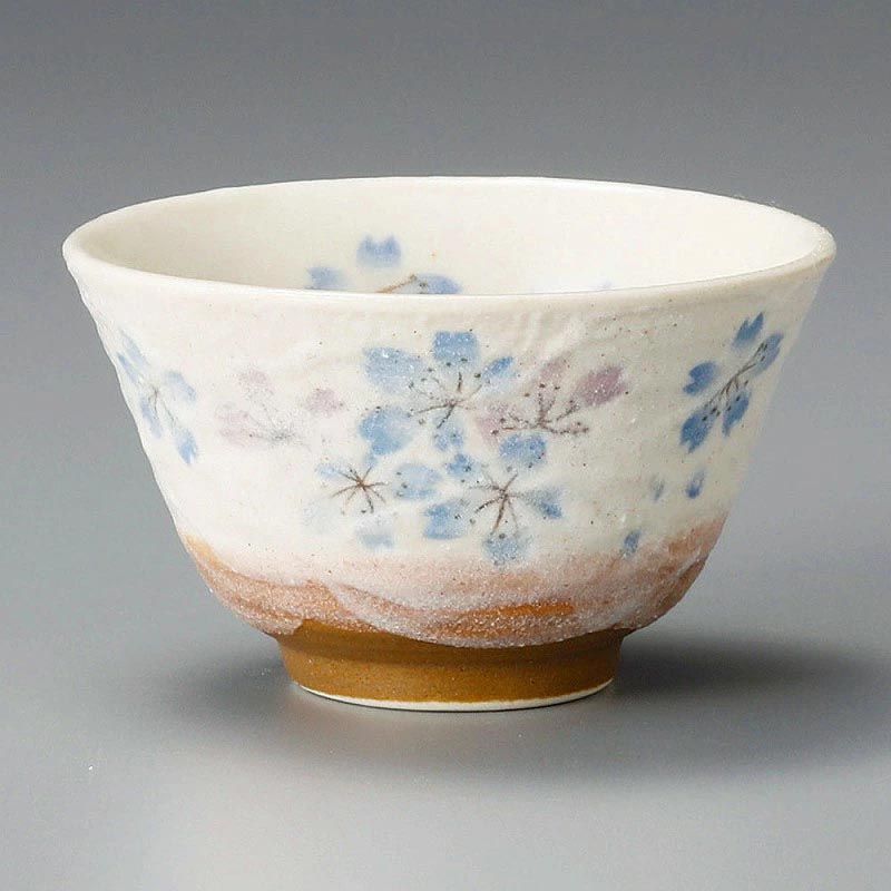 Tasse japonaise à thé en céramique - SAKURA AO