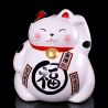 Gatto portafortuna manekineko Salvadanaio giapponese, SHIRO OKANE 1