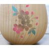 Japanese wooden bowl, cherry blossoms - SAKURA NO HANA 1