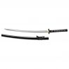 Samurai-Damast-Dekoratives Katana - 710mm-Damastklinge - Griff aus Rochenhaut - Scheide