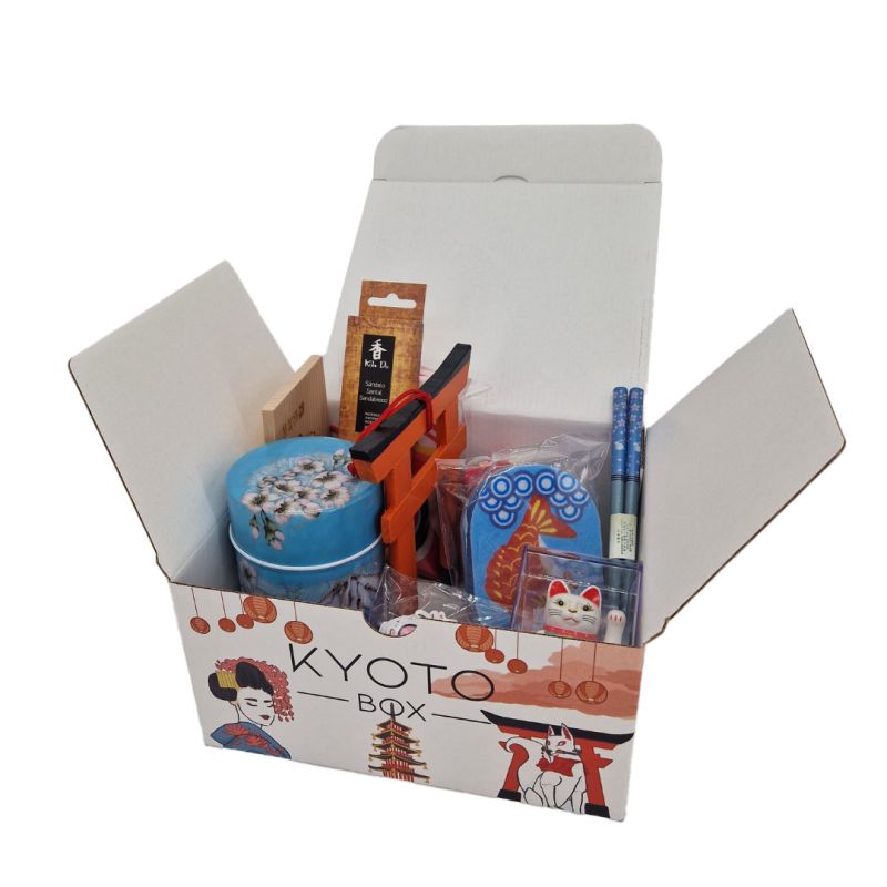 Kyoto Box, gift box of Japanese items "Journey to Kyoto"