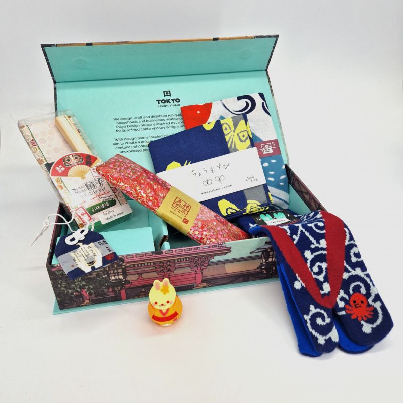 Kyoto Box, confezione regalo di articoli giapponesi "Viaggio a Kyoto"