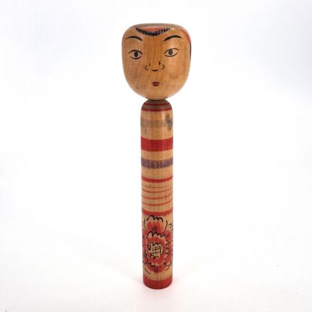 Bambola giapponese in legno - kokeshi vintage