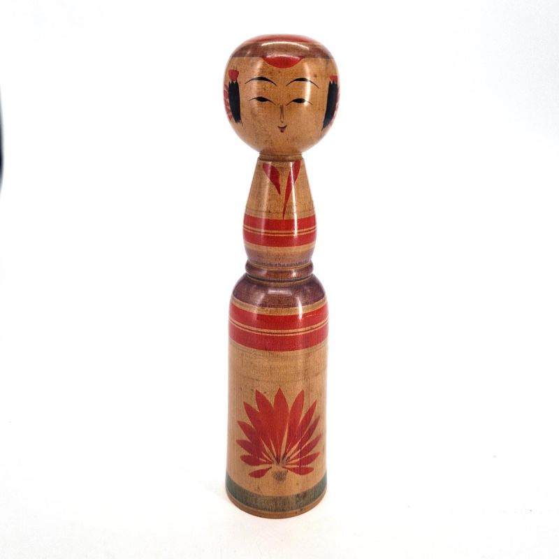 Bambola giapponese in legno - kokeshi vintage