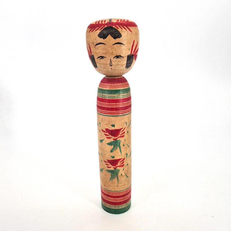 Poupée en bois japonaise, KOKESHI VINTAGE