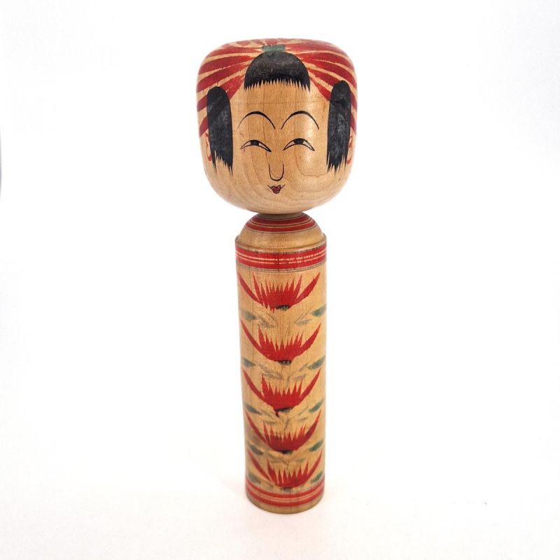 Muñeca japonesa de madera - kokeshi vintage