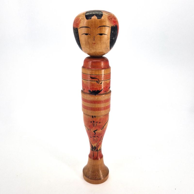 Muñeca japonesa de madera - kokeshi vintage