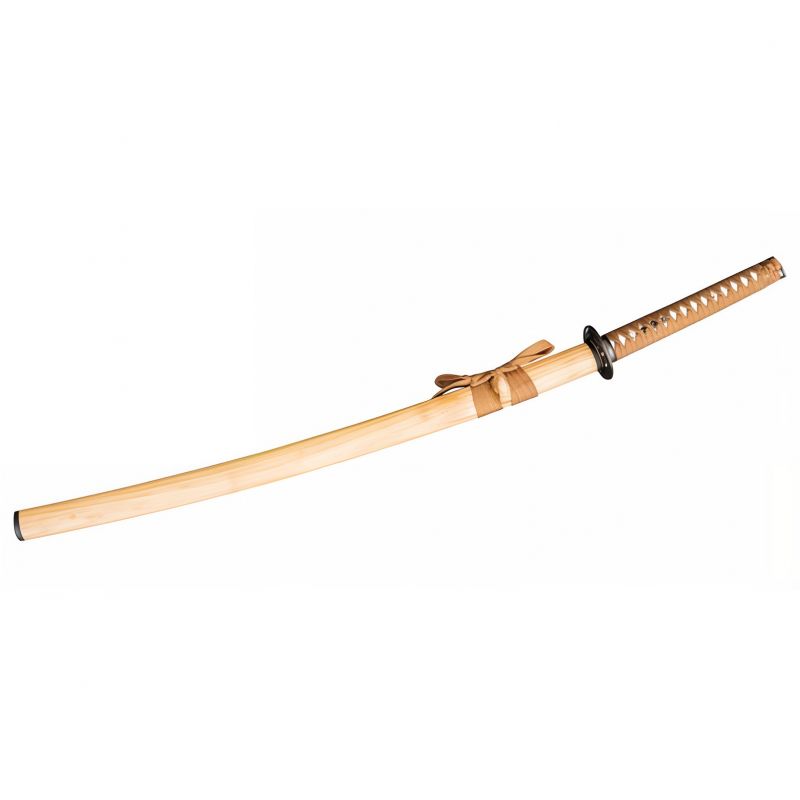 Katana Decorativo Kimura Desert - Hoja de 730mm - Mango de Madera - Funda de Madera