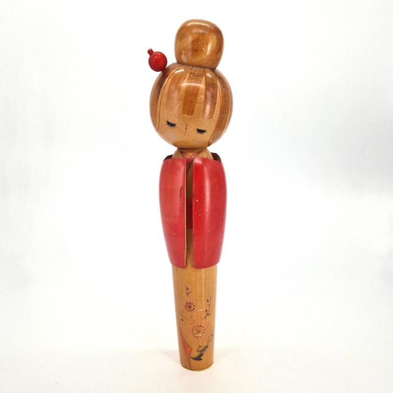 Japanese wooden doll - vintage kokeshi