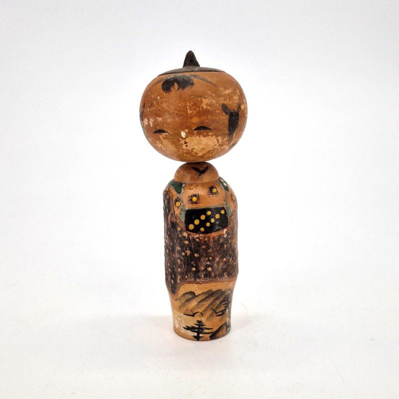 Petite poupée en bois japonaise, KOKESHI VINTAGE