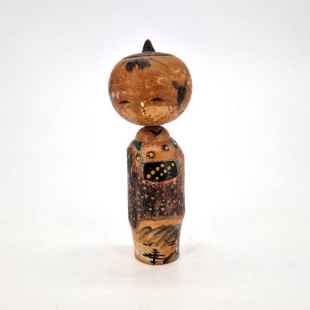 Kleine japanische Holzpuppe, KOKESHI VINTAGE