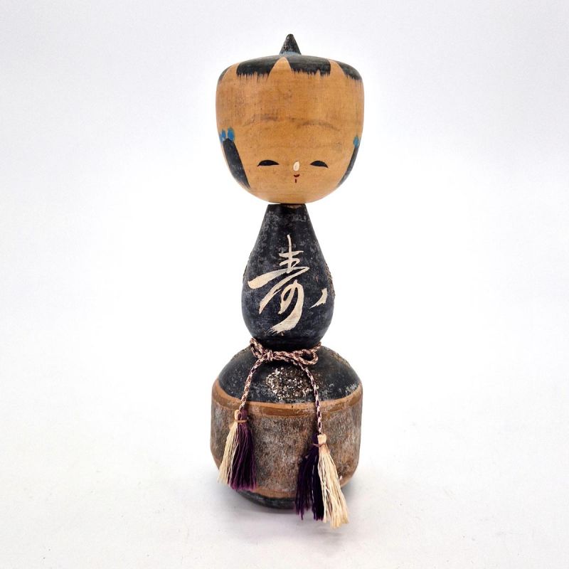 Kleine japanische Holzpuppe, KOKESHI VINTAGE