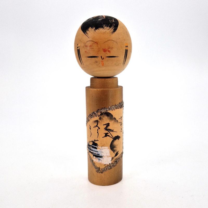 Small Japanese wooden doll, KOKESHI VINTAGE