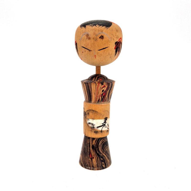 Pequeña muñeca japonesa de madera, KOKESHI VINTAGE