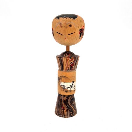 Kleine japanische Holzpuppe, KOKESHI VINTAGE