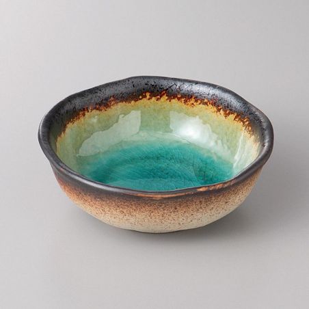 Japanese ceramic rice bowl - SHINKAI