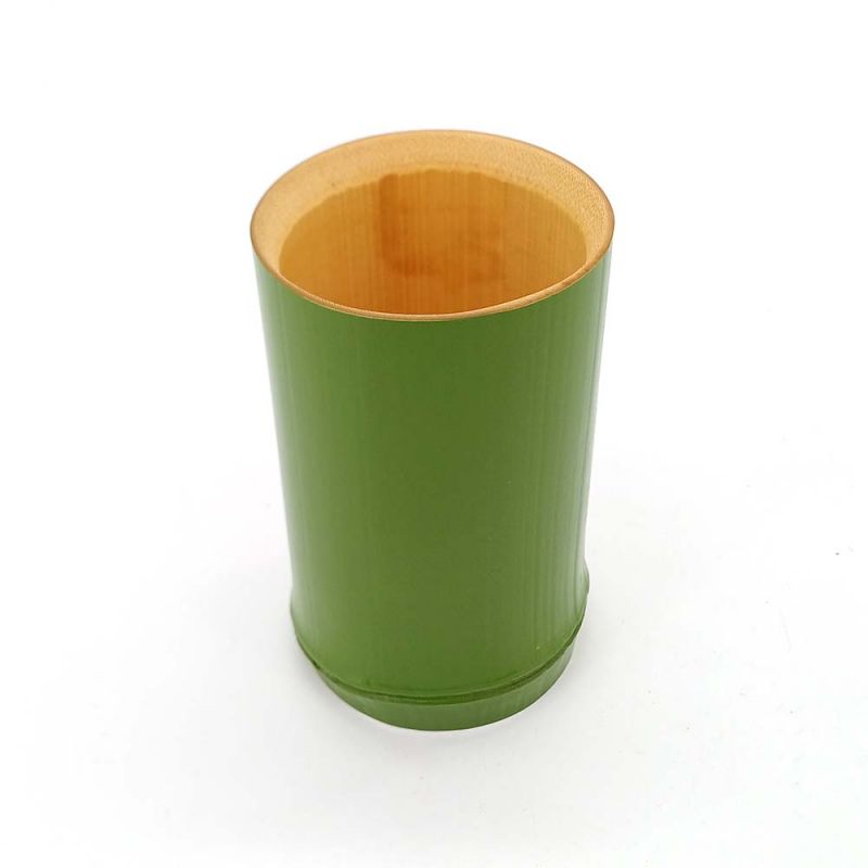 Large Green Bamboo Cup - WAKATAKE