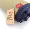 Cuscino giapponese Makura in paglia di riso KAKI 30×15 cm