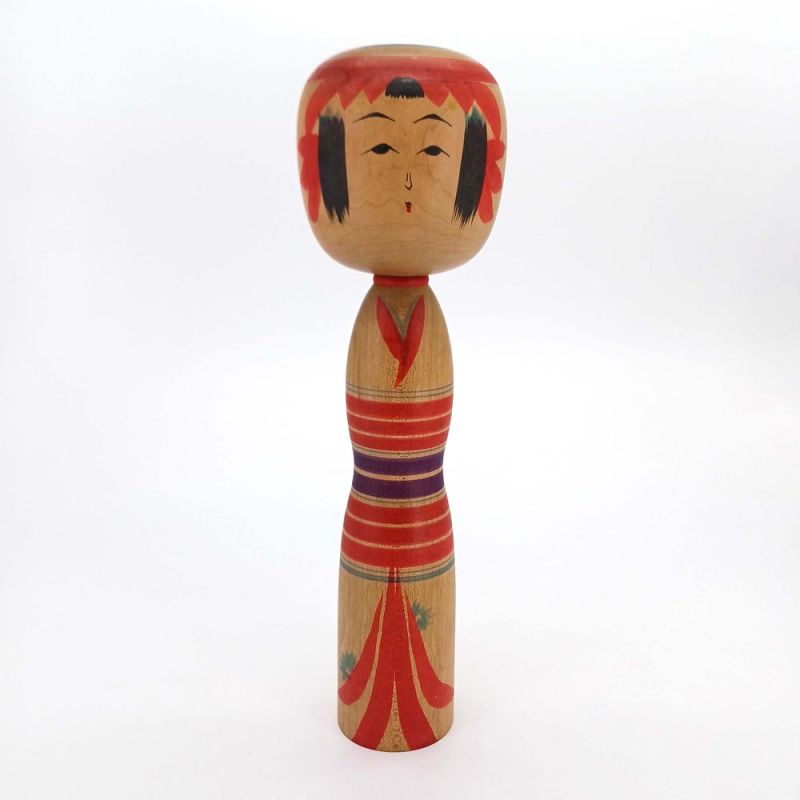 Japanese wooden doll, KOKESHI VINTAGE