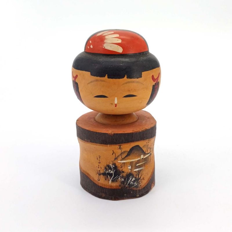 Poupée en bois japonaise, KOKESHI VINTAGE