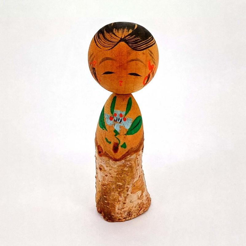 Japanische Holzpuppe, KOKESHI VINTAGE