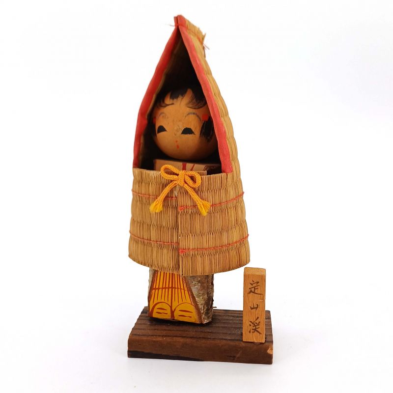 Muñeca japonesa de madera, KOKESHI VINTAGE