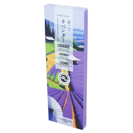 30 Japanese Incense Sticks Lavender - Gardens of Japan