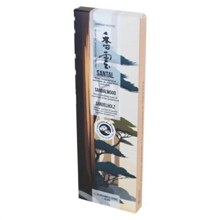 30 Japanese Incense Sticks Sandalwood - Gardens of Japan