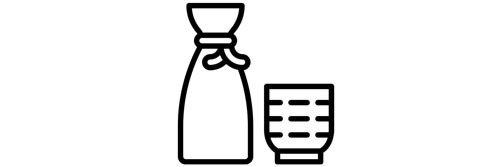 Les services à saké japonais